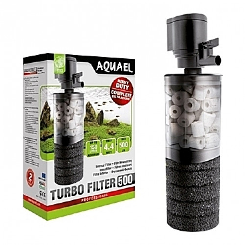 Filtre interne AQUAEL TURBO FILTER (aquarium <100L) 500 l/h