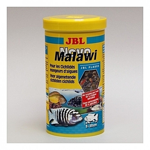 Flocons pour cichlidés alguivores JBL Novo Malawi 1L