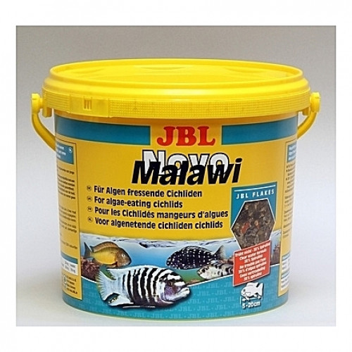 Flocons pour cichlidés alguivores JBL Novo Malawi 5,5L