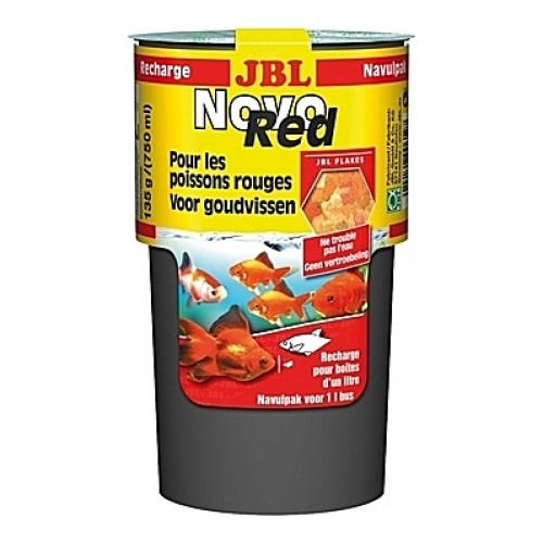 Flocons pour poissons rouges JBL NovoRed recharge 130g