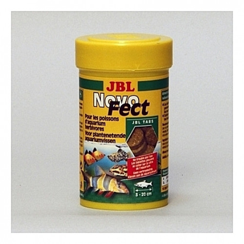 160 Comprimés pour herbivores JBL NovoFect 100ml