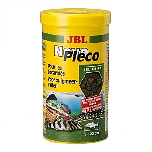Comprimés pour locaridés JBL NovoPleco Chips 1L