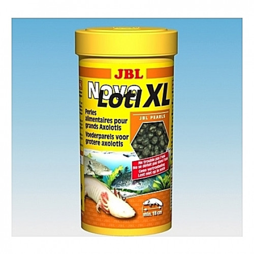Perles alimentaires pour grands Axolotls JBL NovoLotl XL 250ml