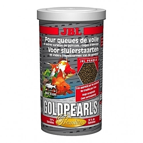 Perles alimentaires pour poissons rouges Premium GOLDPEARLS 1L