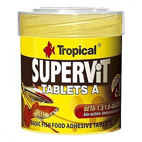 Comprimés vitamines stimulant le système immunitaire SUPERVIT TABLETS A 50ml