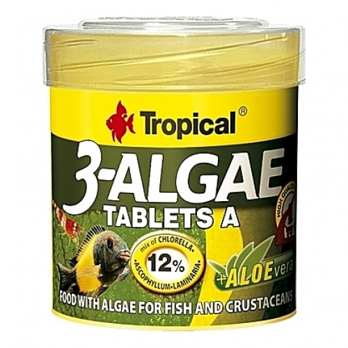 80 Comprimés aux algues + Aloe Vera 3-ALGAE TABLETS A - 50ml