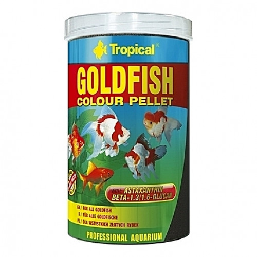 Granulés flottants ravive couleurs pour poissons rouges GOLDFISH Colour PELLET 1L
