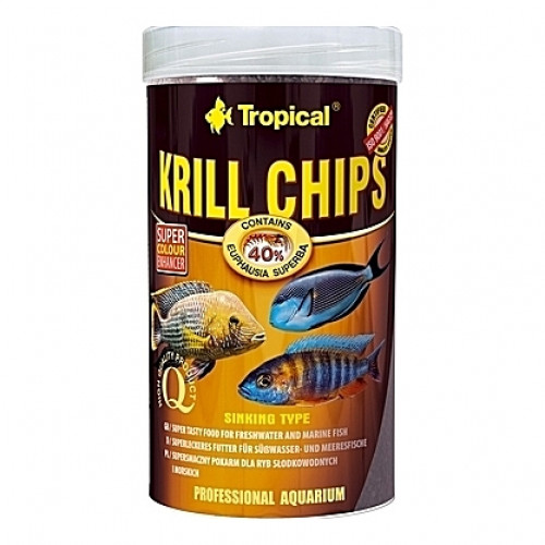 Chips à haute teneur en Krill réhaussant les couleurs KRILL CHIPS 250ml