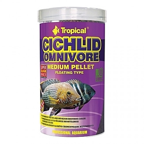 Pastilles multi-ingrédients CICHLID OMNIVORE Medium PELLET 500ml