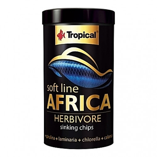 Chips coulantes pour omnivores et herbivores d’Afrique SOFT LINE AFRICA HERBIVORE 250ml