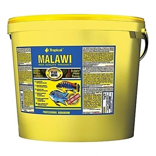 Aliments végétaux pour cichlidés MALAWI 5L