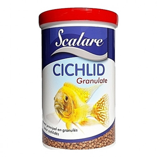 Granulés complets pour cichlidés CICHLID GRANULATE SCALARE 1L