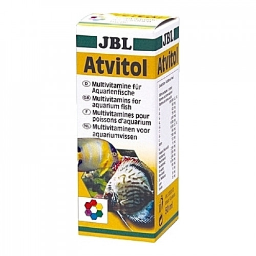 Solution multi-vitaminées pour prévenir les carences et renforcer le système immunitaire JBL Atvitol - 50ml