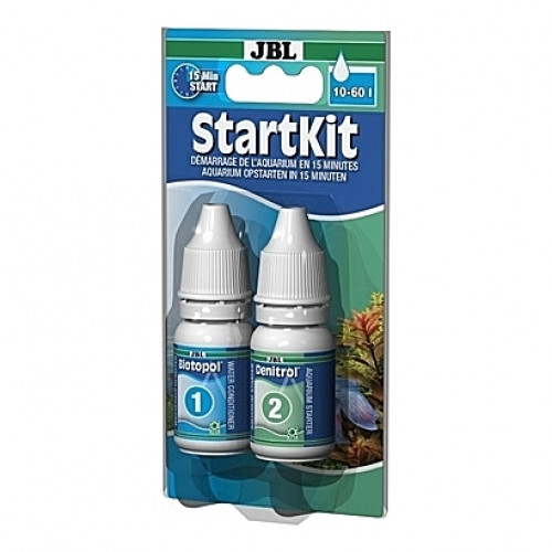 Kit de démarrage : Conditionneur d’eau + Activateur de bactéries JBL START KIT (aquarium <60L)