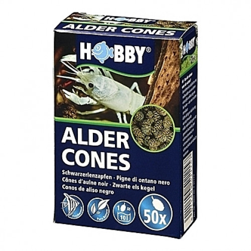 50 Fruits d’aulne stabilisateurs de pH ALDER CONES HOBBY