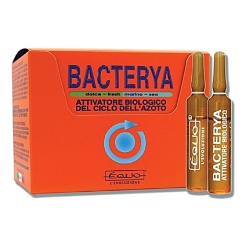 Activateur biologique du cycle de l’azote Equo BACTERYA - 12 ampoules 5ml