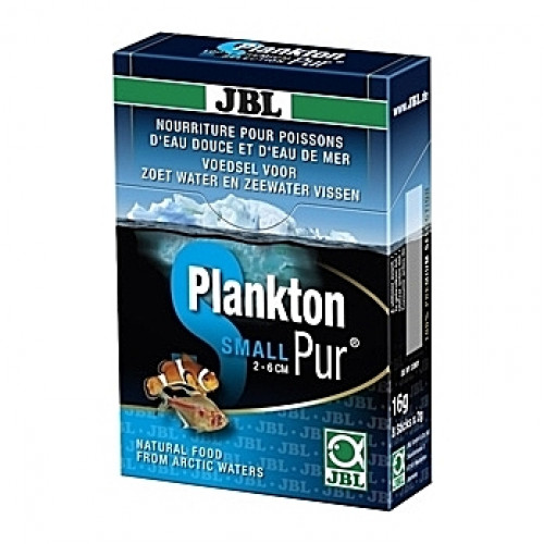 Zooplancton naturel JBL Plankton Pur S2 - 8x2g pour poissons de 2 à 6cm