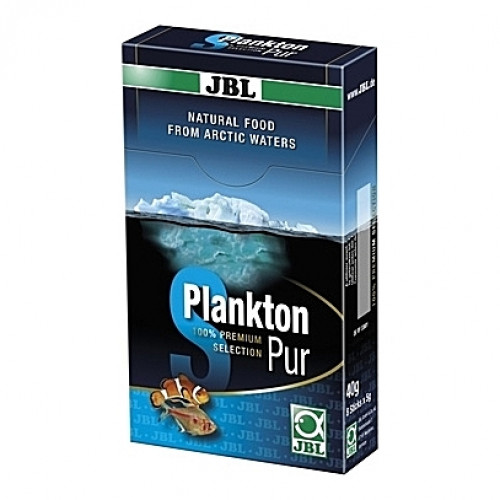 Zooplancton naturel JBL Plankton Pur S5 - 8x5g pour poissons de 2 à 6cm