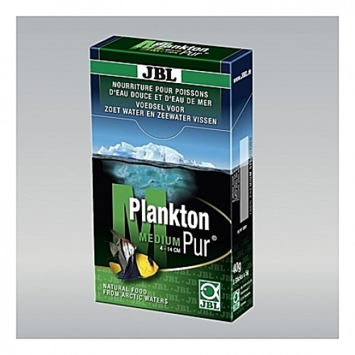 Zooplancton naturel JBL Plankton Pur M5 - 8x5g pour poissons de 4 à 14cm