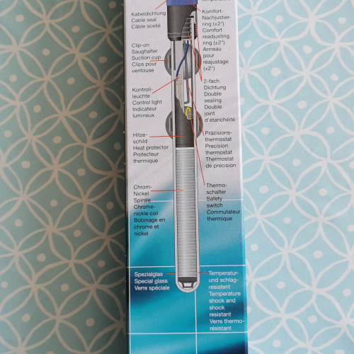 Chauffage Eheim Jager 100watts Neuf