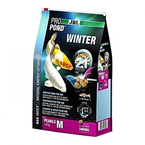 Perles coulantes d’hiver JBL ProPond Winter Taille M (6mm) - 1,8Kg