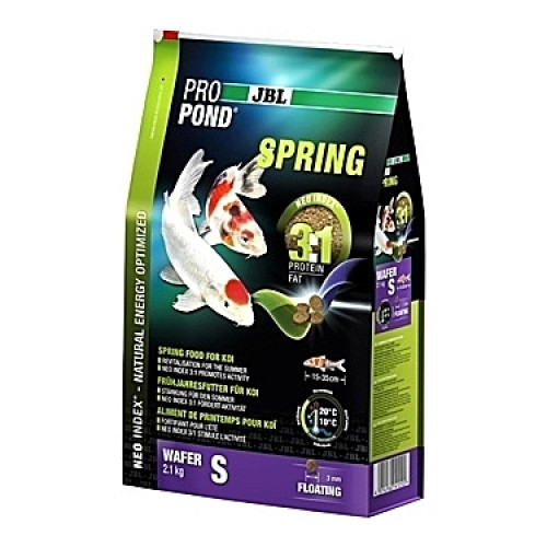 Pastilles flottantes de printemps JBL ProPond Spring Taille S (3mm) - 2,1Kg