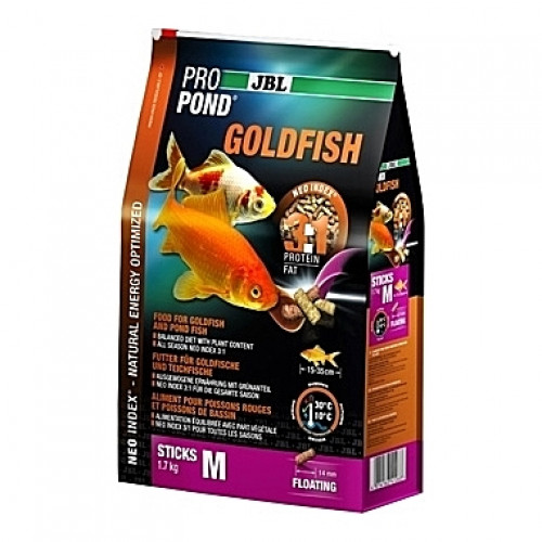 Bâtonnets flottants JBL ProPond Goldfish Sticks Taille M (14mm) - 1,7Kg