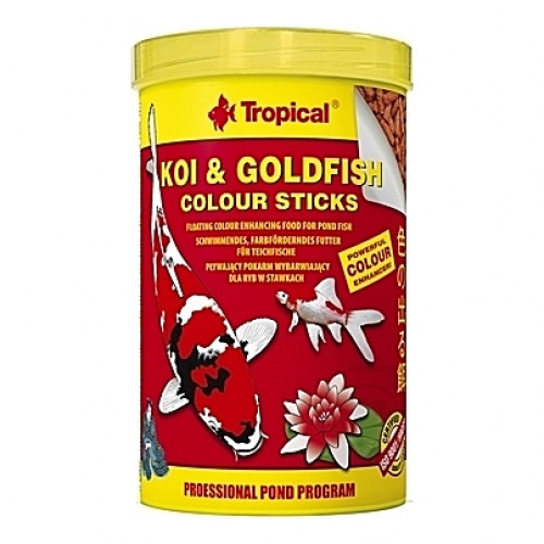 Bâtonnets élévateurs de couleurs Tropical KOI & GOLDFISH Colour Sticks - 1L