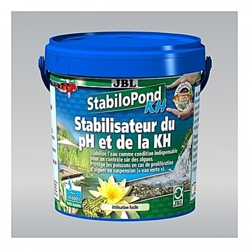 Stabilisateur d’acidité (pH) et la dureté carbonatée (KH) JBL StabiloPond KH - 1Kg