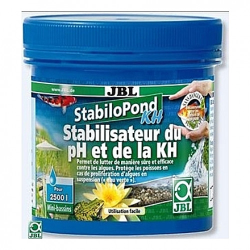 Stabilisateur d’acidité (pH) et la dureté carbonatée (KH) JBL StabiloPond KH - 2,5Kg