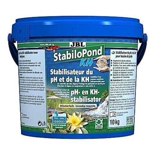 Stabilisateur d’acidité (pH) et la dureté carbonatée (KH) JBL StabiloPond KH - 10Kg
