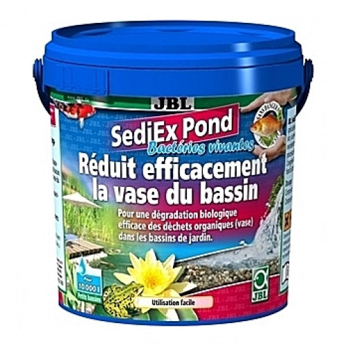 Réduction efficace de la vase du bassin JBL SediEx Pond par dégradation biologique - 1Kg