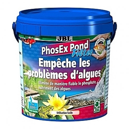 Anti-algues JBL PhosEx Pond Filter par élimination du phosphate - 500g