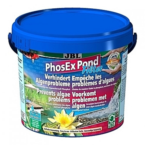 Anti-algues JBL PhosEx Pond Filter par élimination du phosphate - 2,5Kg