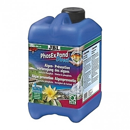 Prévention des algues JBL PhoEx Pond Direct par élimination des phosphates - 2,5L