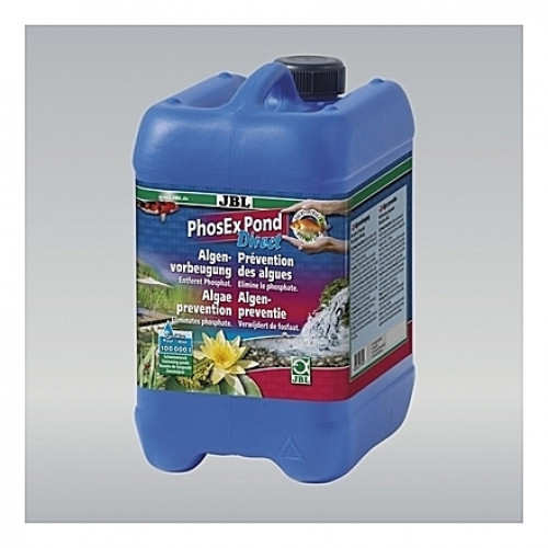 Prévention des algues JBL PhoEx Pond Direct par élimination des phosphates - 5L