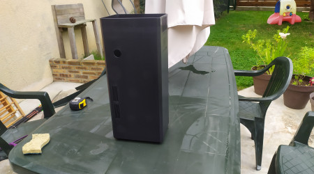 Filtre décapé, arrivée des ardoises