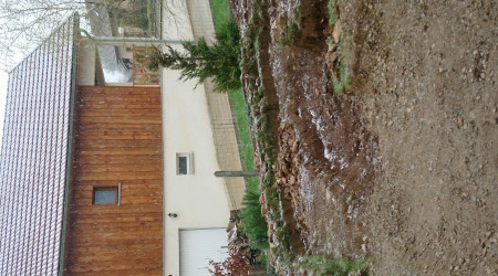 Mise en forme du bassin....a la pelle a main....merci confinement