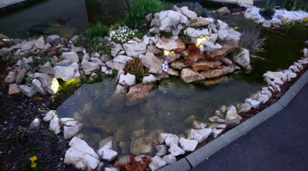 Vue du bassin en mars....