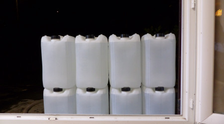 J+15 : Premier changement d'eau