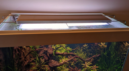 Pose des rails pour le couvercle verre