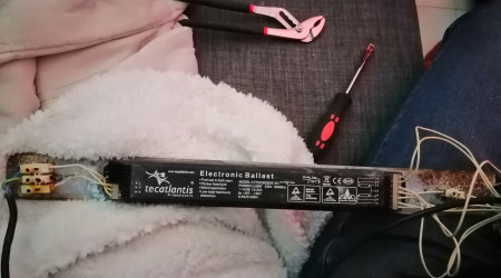 Remise en état de ma rampe d'éclairage