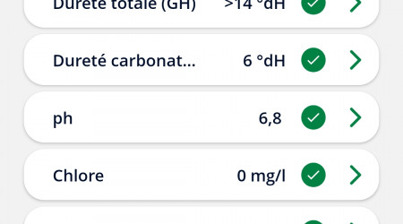 enfin je suis débarrasser de cette hausse de dureté d eau j ai mis un petit bout de temps pour m en débarrasser