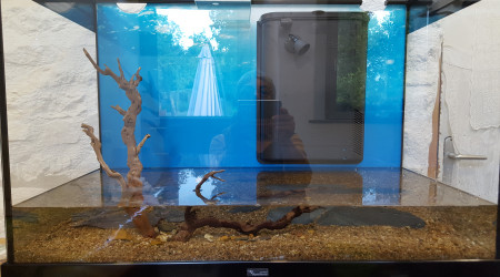 Le jour de la mise en eau.