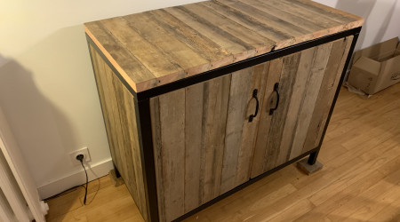 Meuble support style industriel