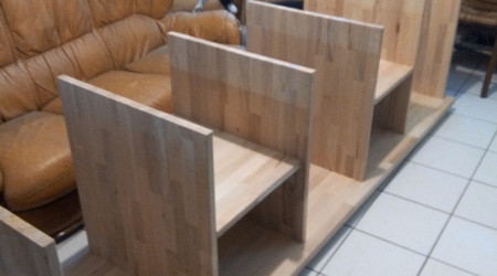 Montage des caissons