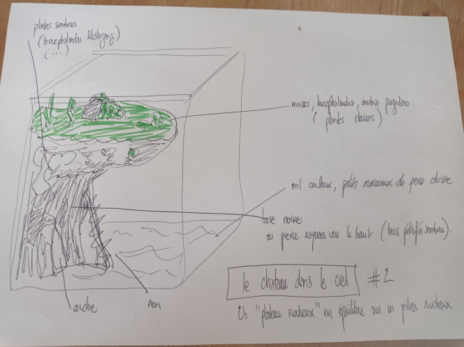 Concours scape (suite) Le château dans le ciel by Stef
