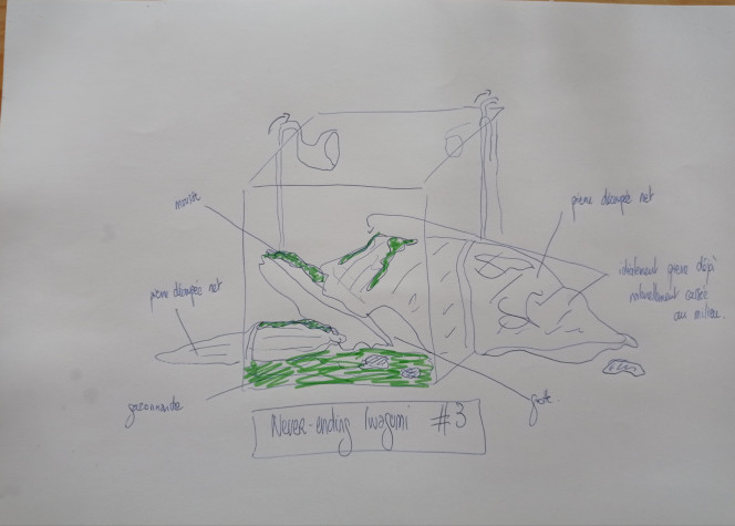 Concours scape (suite) Iwagumi "transperçant" dans et hors du bac.

By stef.