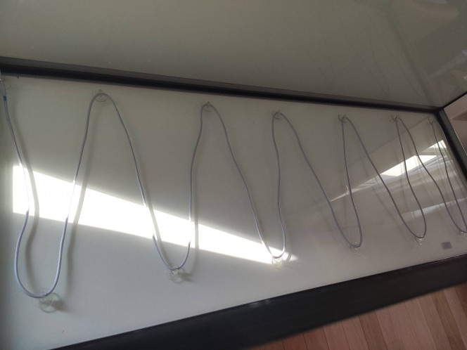 Installation du cordon chauffant 