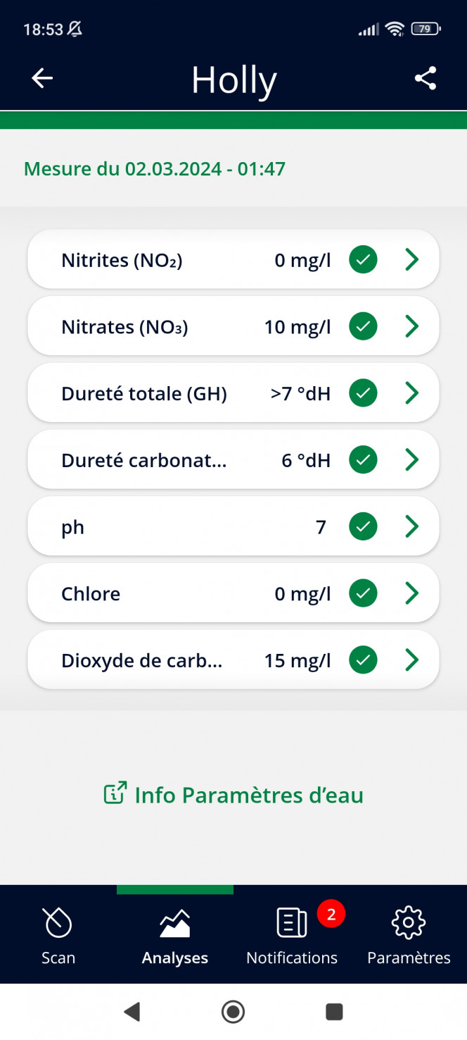 TOUT VA POUR LE MIEUX COMBIEN DE TEMPS AVOIR !! Ah oui je vous l'avais déjà dit mais je veux le répète en plus du filtre UV pendant 5 jours j'ai mis dans mes deux pompes du sable filtre à piscine neuf bien sûr ramasser plusieurs fois et tester avant mise en place dans les pompes pour voir si il ne bougeait pas les paramètres de l'eau ce qui était le cas ça fait que plus l'UV il y a du sable de filtre à piscine dans mes deux filtres sans rien enlever d'autres ni les matières filtrantes biologiques physique les bio ball les mousses et cetera simplement rajouter ça entre deux couches de Watt et apparemment ça filtre pas mal du tout de plus ça serait rinçable et récupérable donc on va voir si je le laisse en place ou pas mais ça a l'air d'être pas mal après quelques rinçage pour enlever la poussière qu'il y a dansé fameux sable on peut le mettre directement dans les bacs attention dans les filtres à bac mais bien étanche comme un filet à petite maille ou entre deux couches de Watt car comme c'est du sable un peu plus gros que du vrai sable si ça se met dans un moteur ça vous le bloquera donc attention à ne pas laisser échapper des grains et de prendre les devants afin de garantir la bonne mise en place du sable sans pouvoir bouger.